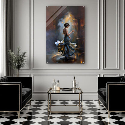 1920s Speakeasy Dancing Flapper Art Deco Print