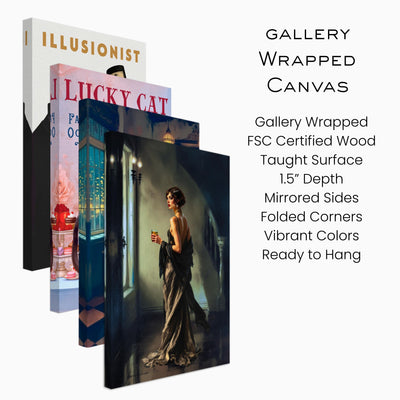 Gallery Wrapped Canvas example 1