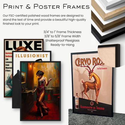Speakeasy Bootleg Prohibition Bar Art Print