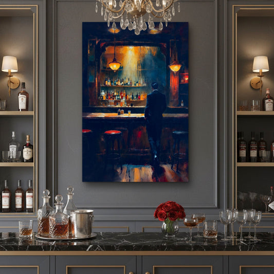 Speakeasy 1920s Era Bar Print