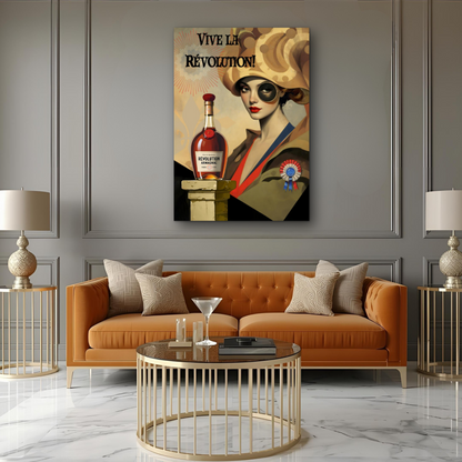 Vintage French Revolution Cognac Art Print