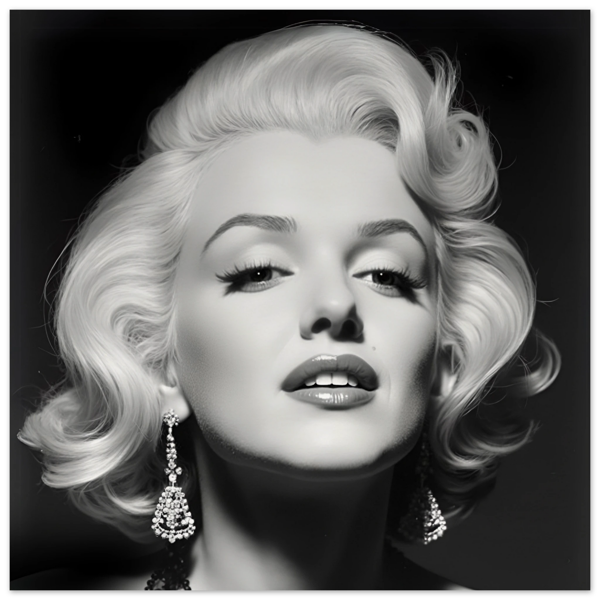 Marilynn Monroe Art Print No Frame 70x70 cm 28x28″ Museum-Quality Matte Paper Poster