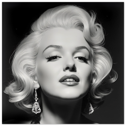 Marilynn Monroe Art Print No Frame 70x70 cm 28x28″ Museum-Quality Matte Paper Poster