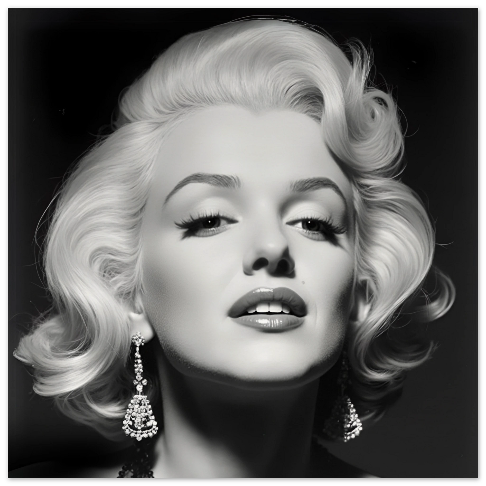 Marilynn Monroe Art Print No Frame 50x50 cm 20x20″ Museum-Quality Matte Paper Poster