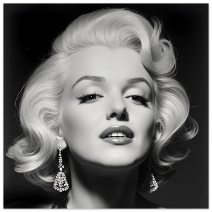 Marilynn Monroe Art Print No Frame 50x50 cm 20x20″ Museum-Quality Matte Paper Poster