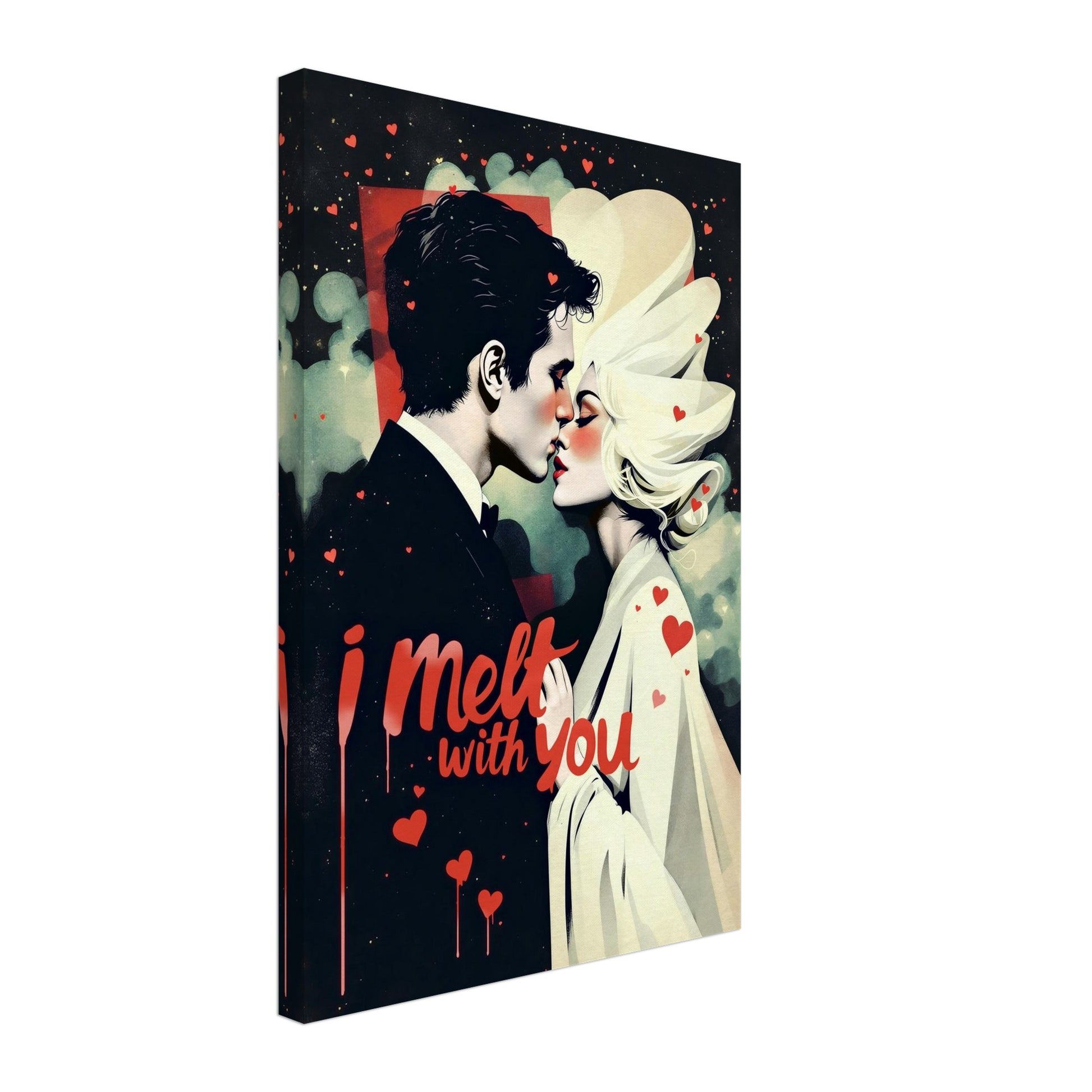 I Melt With You Avant-garde Retro Art Print