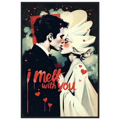 I Melt With You Avant-garde Retro Art Print