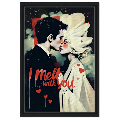 I Melt With You Avant-garde Retro Art Print