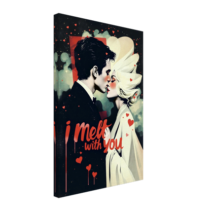 I Melt With You Avant-garde Retro Art Print