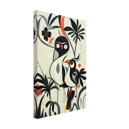 Abstract Bird Modern Tropical Art Print