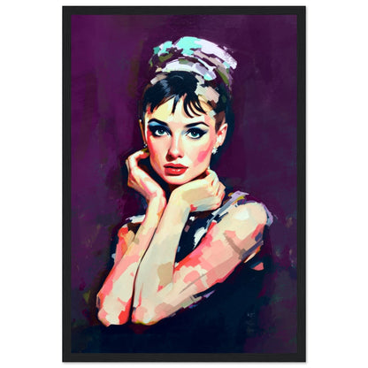 Audrey Hepburn Painting Art Print